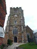 All Saints Church Staplehurst viewed from the main road